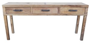 Recycled Elm Hall Table DL140 DL180