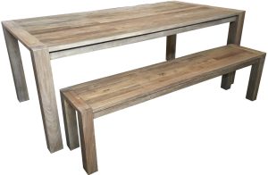 New Madrid Dining Table & Benches JD140 JD160 JD175 JD200