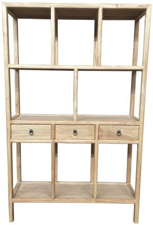 Chinese Antique Reproduction Bookshelf/Display Cabinet M11