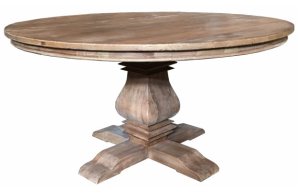 Round Mulhouse Recycled Elm Table XP120/XP150/XP180