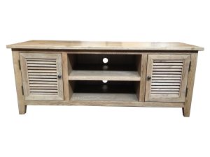 Oak Louvre Open Shelf ETUs XW014/XW018