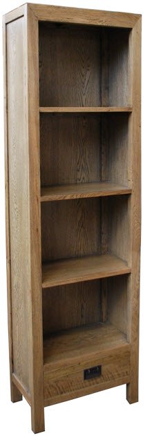 1 Drawer Oak Bookshelf YY154