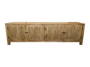 Oak TV Unit 4-Doors YY019