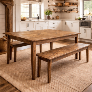 Parquetry Recycled Elm Table PX150/180/220/270