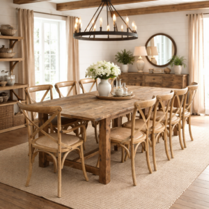 Provincial Natural Rustic Table XS240N/XS290N