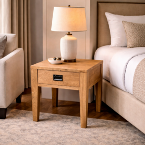 1 Drawer Oak Lamp Table YY055