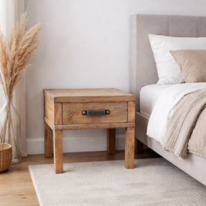 Recycled Elm Lamp Table DL055