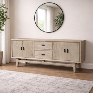 Modena TS160 2-Drawer 4-Door Entertainment Unit 160cm