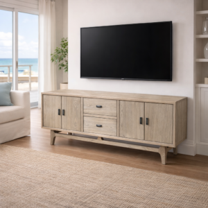 Modena TS195 2-Drawer 4-Door Entertainment Unit 195cm